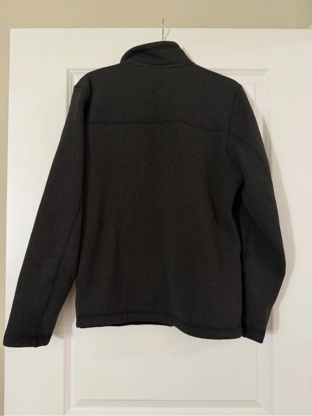 The North Face Gordon Lyons Full Zip Fleece Jacket Charcoal Gray Men’s Medium